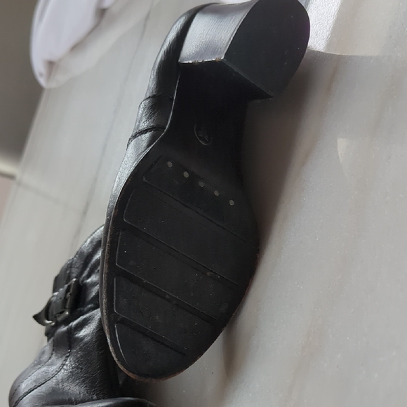 Frye Black Leather Boots Size 7.5 - Picture 6 of 14